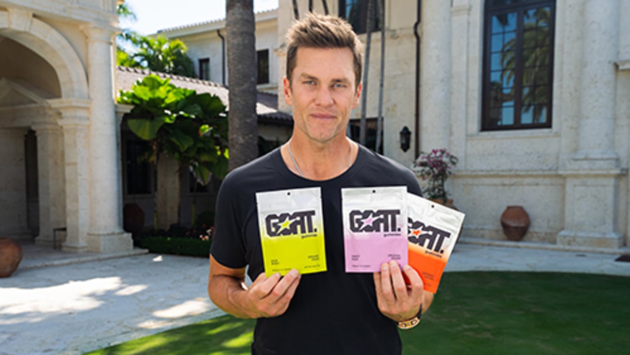 Gopuff GOAT Gummies Tom Brady Teaser