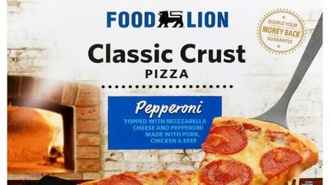 Food Lion frozen pizza teaser